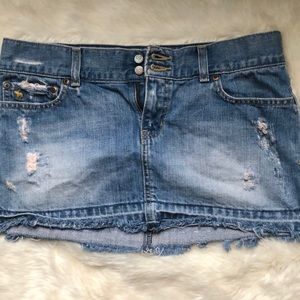Abercrombie and Fitch jean skirt